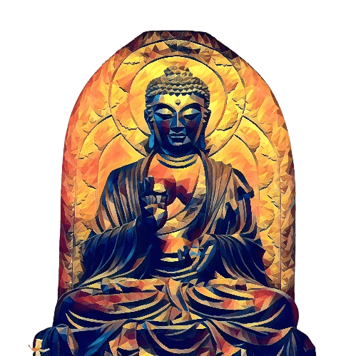 Bild von Siddhartha Gautama, der als "Buddha" bekannt wurde